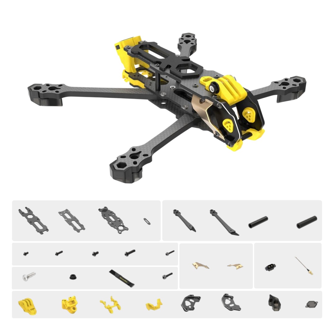ชุดเฟรม Mario 5 รุ่น DC / XH พ - Drone Frame บทวิจารณ์และราคา