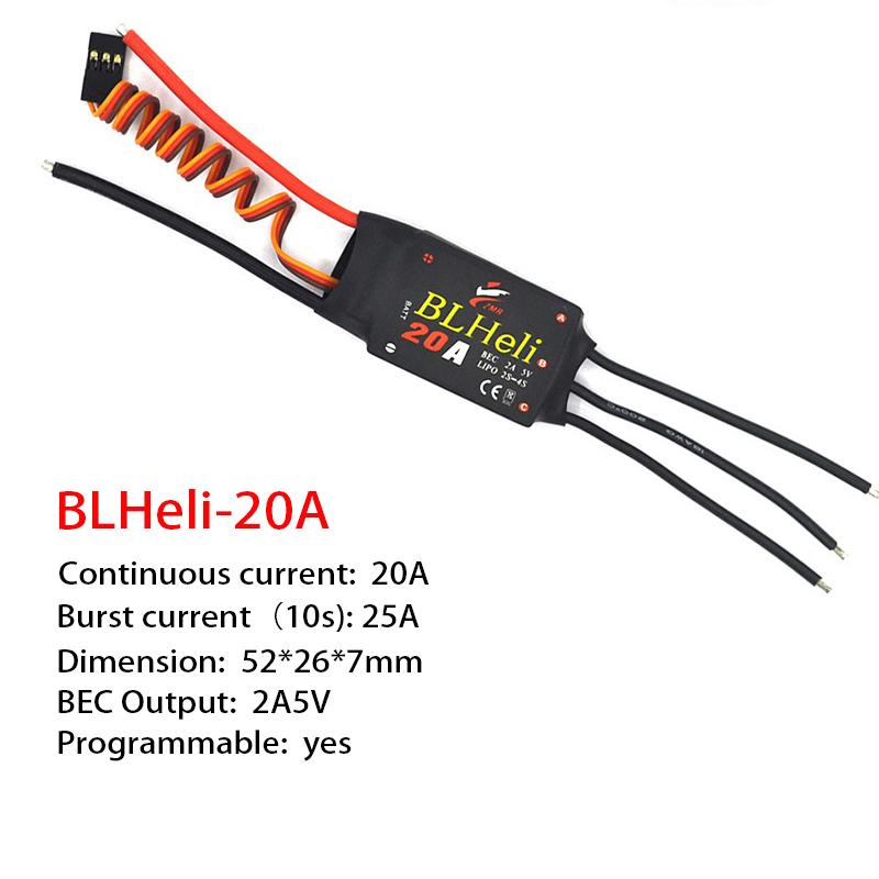 1-3 ชิ้น Brushless ESC BLHeli  - Drone Motor บทวิจารณ์และราคา