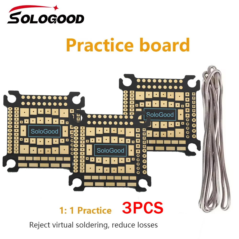แผ่นฝึกบัดกรี SoloGood ขนาด 30 - Drone Power Distribution Board บทวิจารณ์และราคา