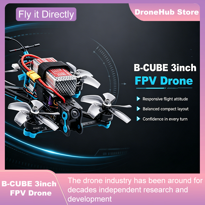 ชุดโครงโดรน B-CUBE 3 นิ้ว FPV  - Drone Power Distribution Board บทวิจารณ์และราคา