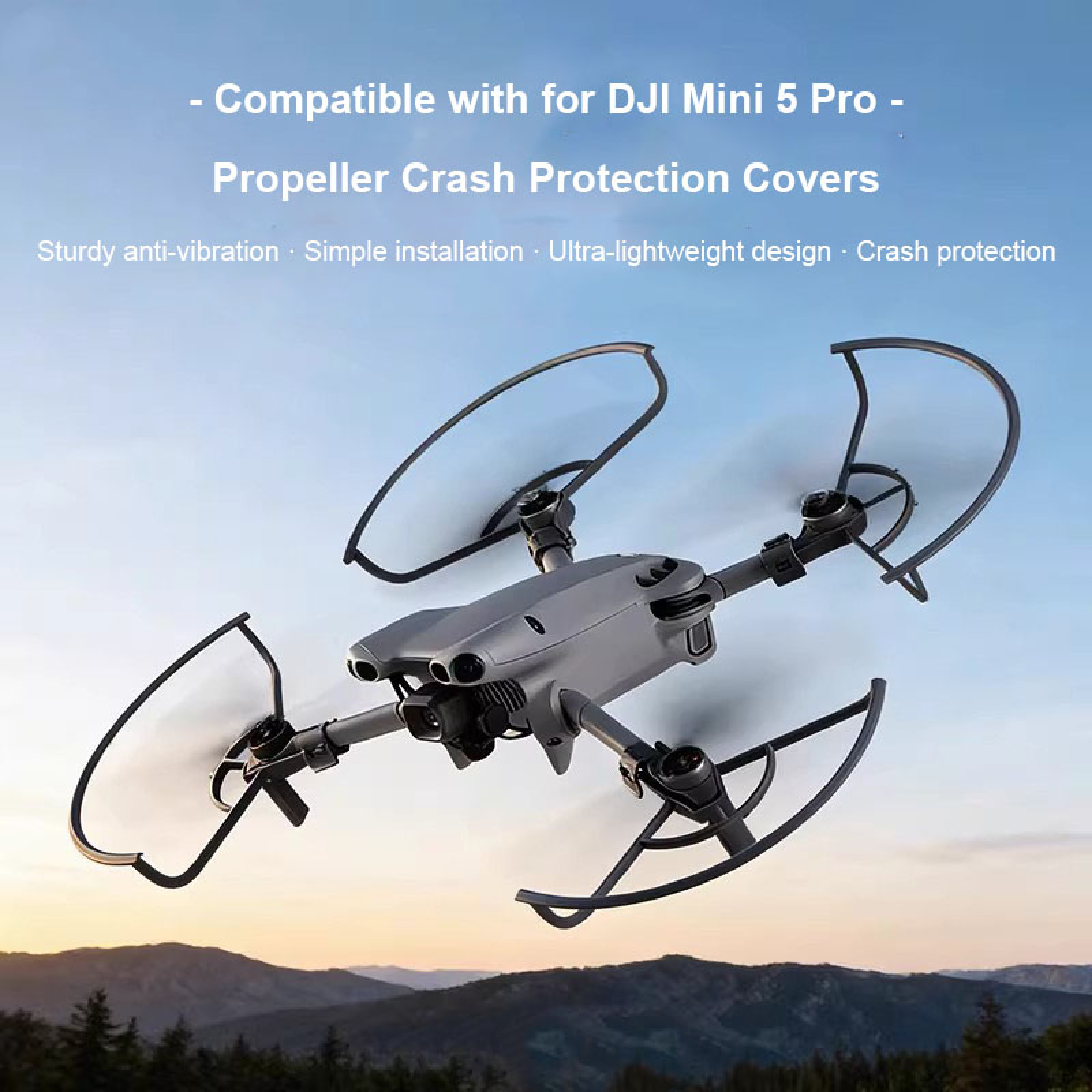 ตัวป้องกันใบพัดแบบถอดได้ 4 ชิ้ - Drone Propeller Guard บทวิจารณ์และราคา