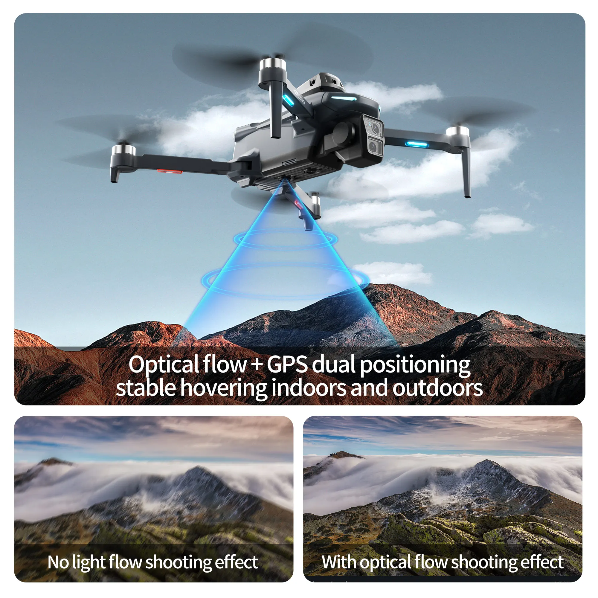 โดรน XT606 MAX GPS 4k ระดับมือ - Drone Gps Mount บทวิจารณ์และราคา