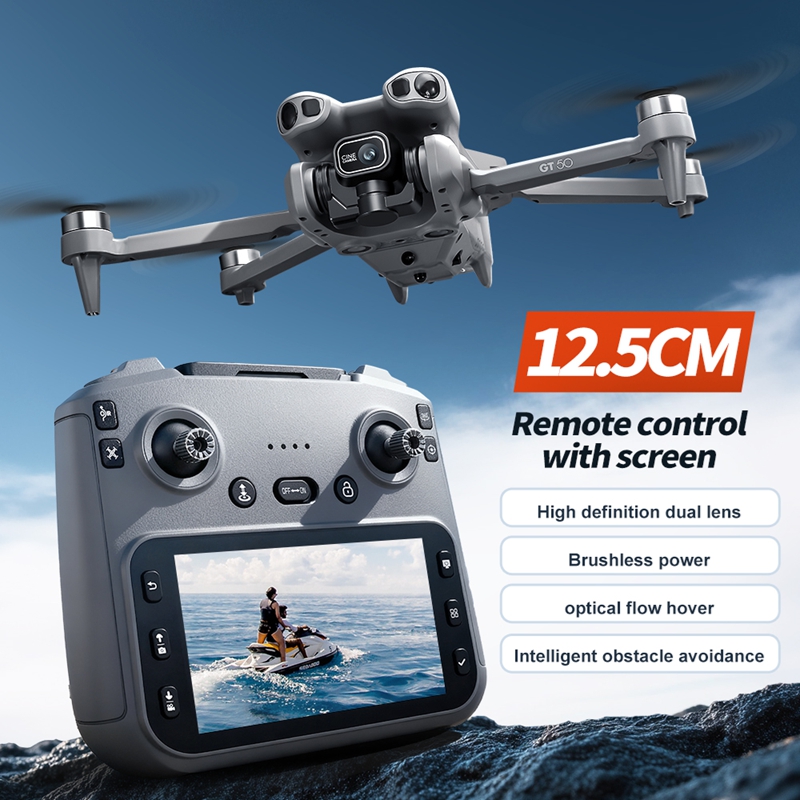 โดรนจิ๋ว GT50 กล้องคู่ 8K โดรน - Drone Gps Mount บทวิจารณ์และราคา
